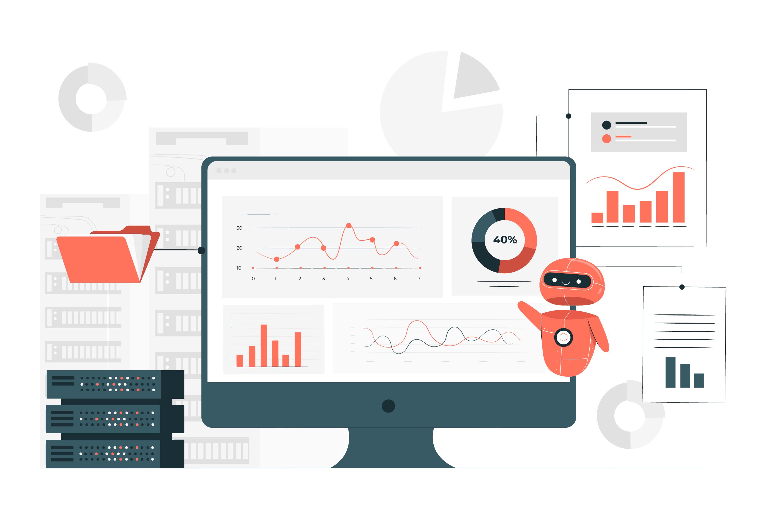 AI analytics dashboard